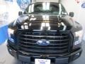 2016 Shadow Black Ford F150 XLT SuperCrew 4x4  photo #2