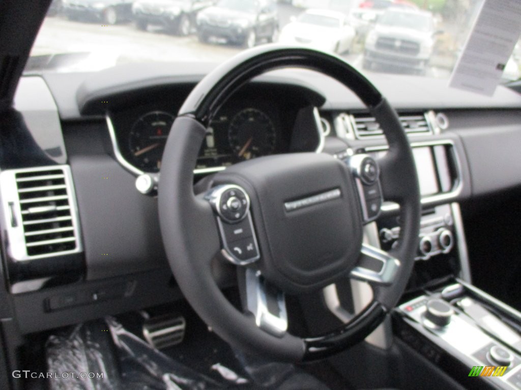 2016 Range Rover Supercharged - Corris Grey Metallic / Ebony/Ebony photo #16