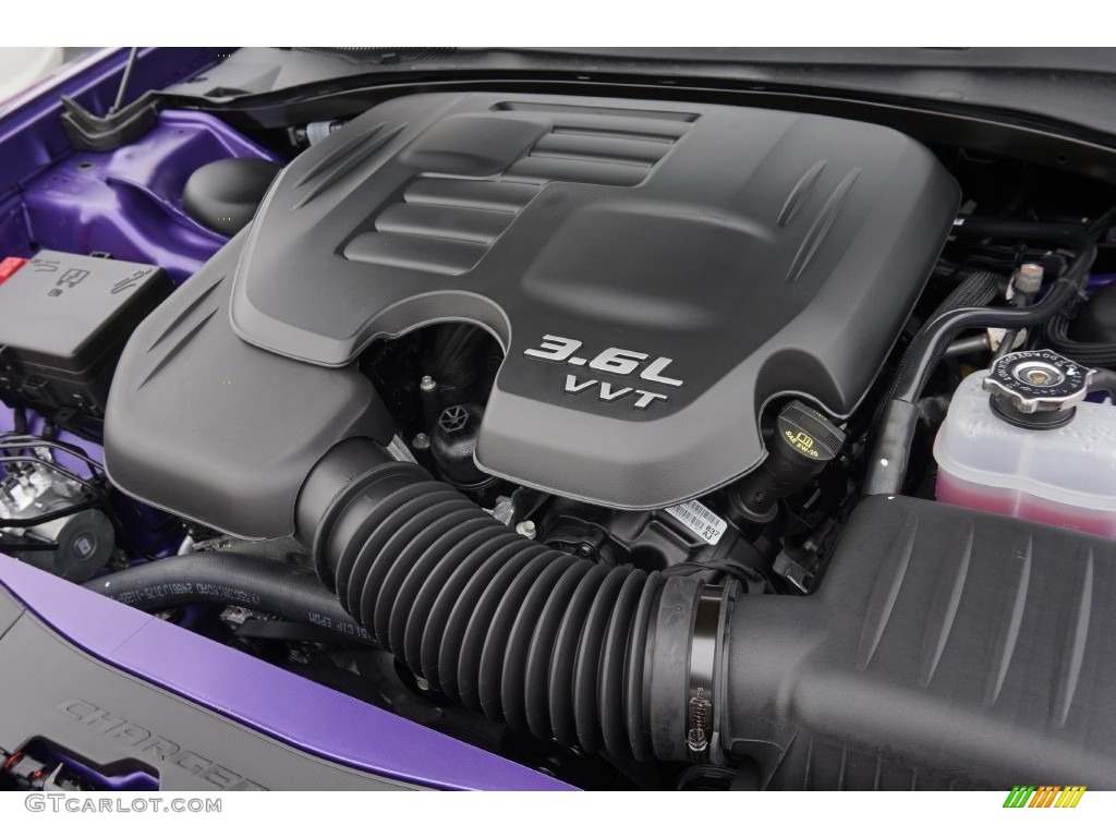 2016 Dodge Charger SXT 3.6 Liter DOHC 24-Valve VVT V6 Engine Photo #109596632