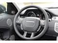 2016 Land Rover Range Rover Evoque Ebony/Ebony Interior Steering Wheel Photo