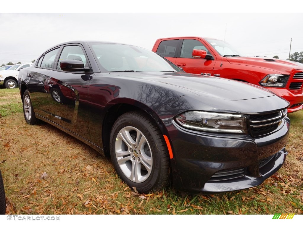 Maximum Steel Metallic 2016 Dodge Charger SE Exterior Photo #109596950