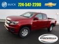 Red Rock Metallic 2016 Chevrolet Colorado WT Extended Cab 4x4