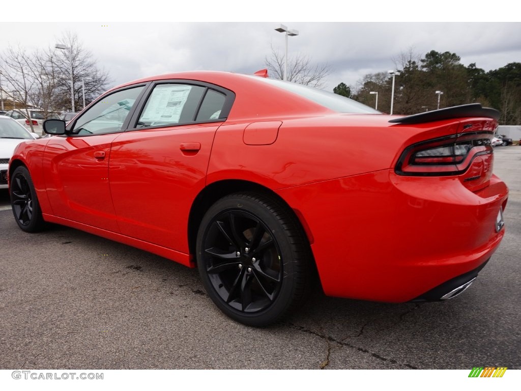 2016 Charger SXT - TorRed / Black photo #2