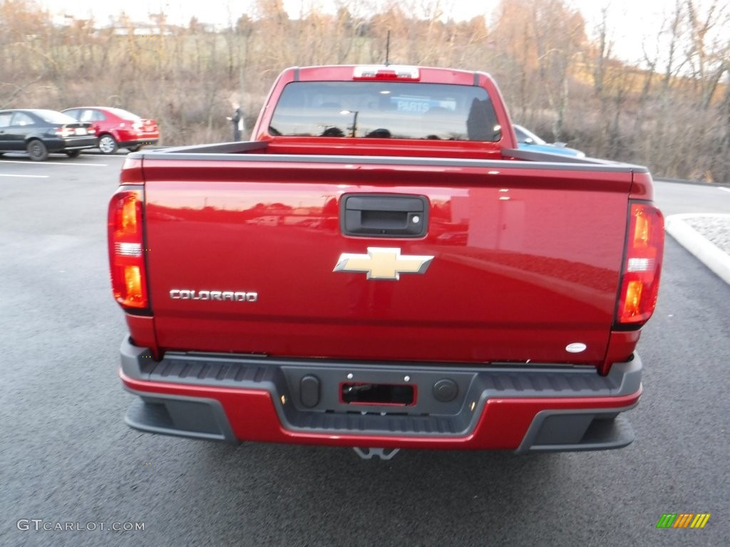 2016 Colorado WT Extended Cab 4x4 - Red Rock Metallic / Jet Black/Dark Ash photo #7