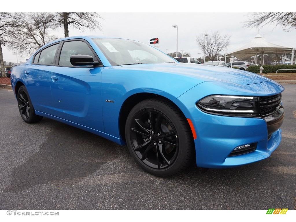B5 Blue Pearl 2016 Dodge Charger R/T Exterior Photo #109597346