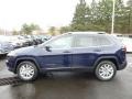 2016 True Blue Pearl Jeep Cherokee Limited 4x4  photo #3