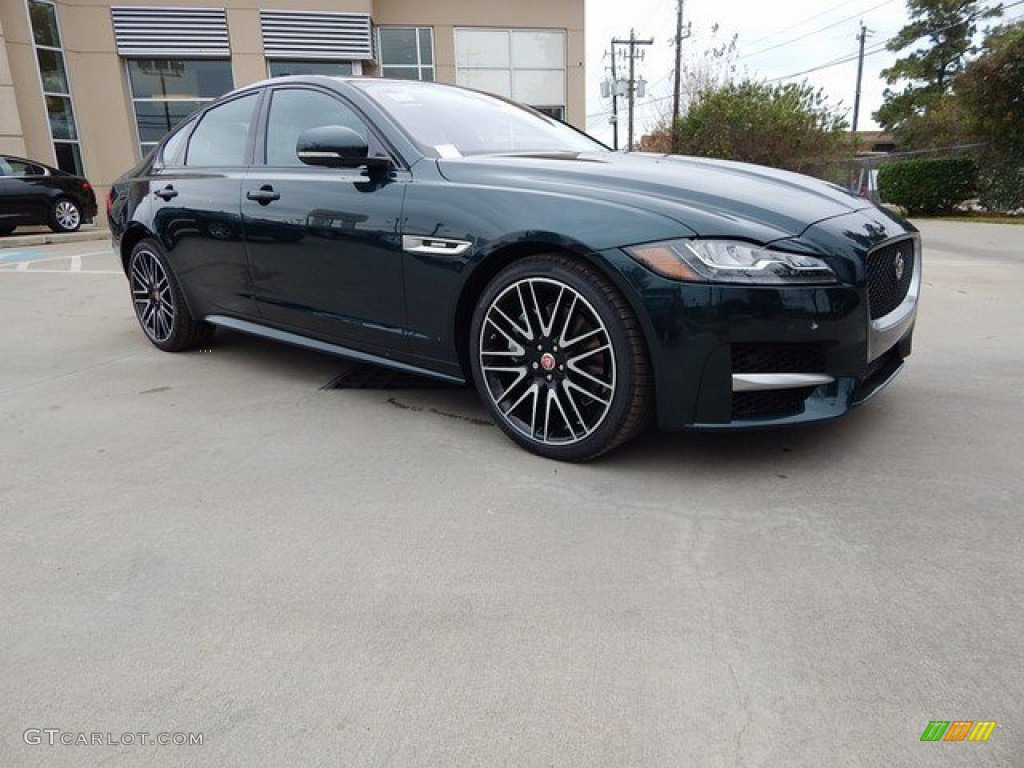 2016 XF 35t - British Racing Green / Jet photo #1