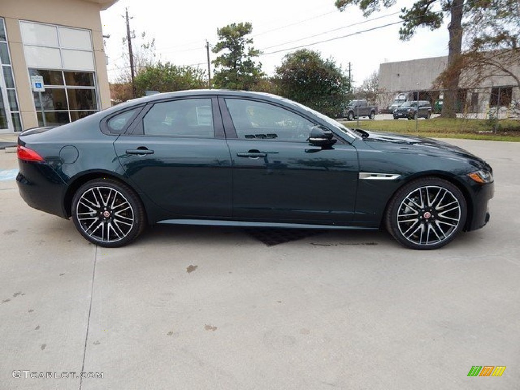 2016 XF 35t - British Racing Green / Jet photo #6