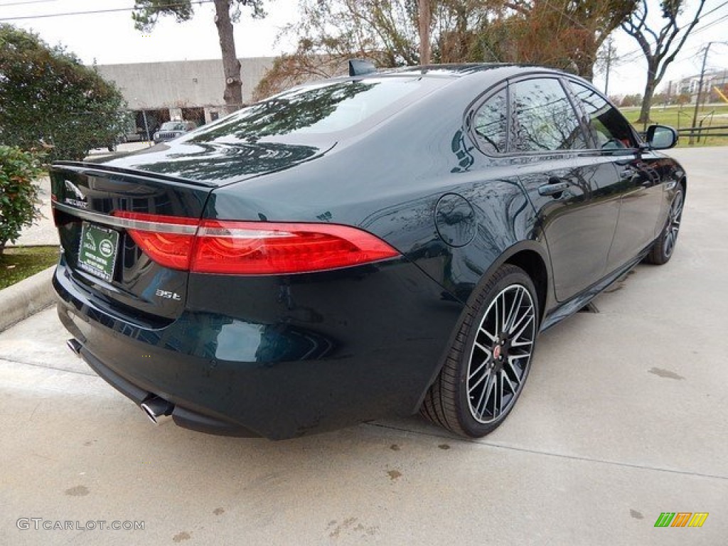 2016 XF 35t - British Racing Green / Jet photo #7