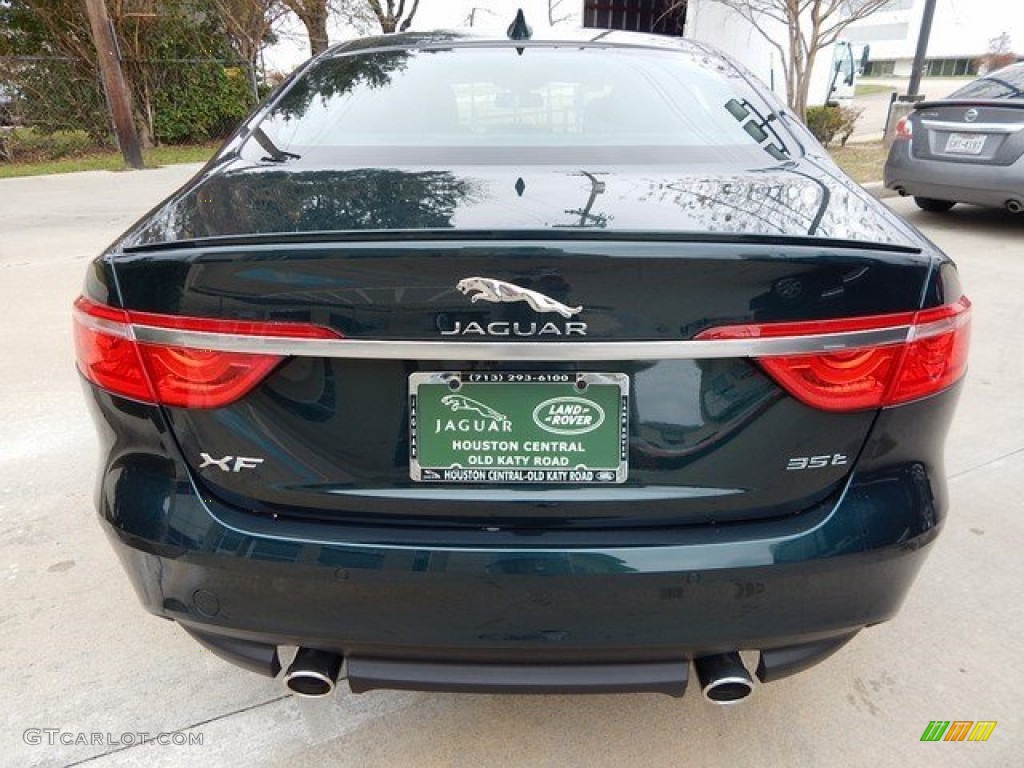 2016 XF 35t - British Racing Green / Jet photo #8