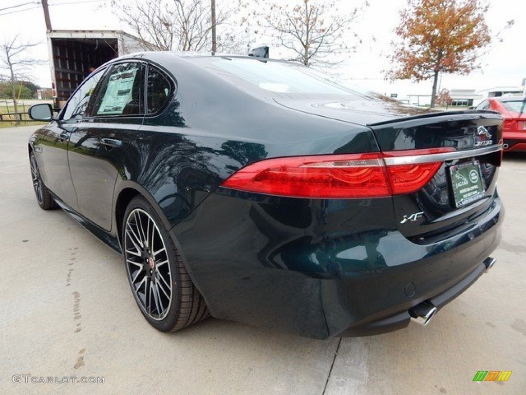2016 XF 35t - British Racing Green / Jet photo #9