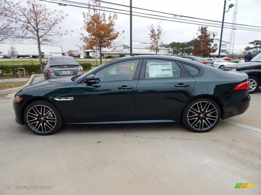 2016 XF 35t - British Racing Green / Jet photo #10