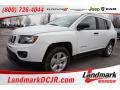 2016 Bright White Jeep Compass Sport  photo #1