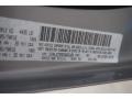  2016 Compass Latitude Billet Silver Metallic Color Code PSC