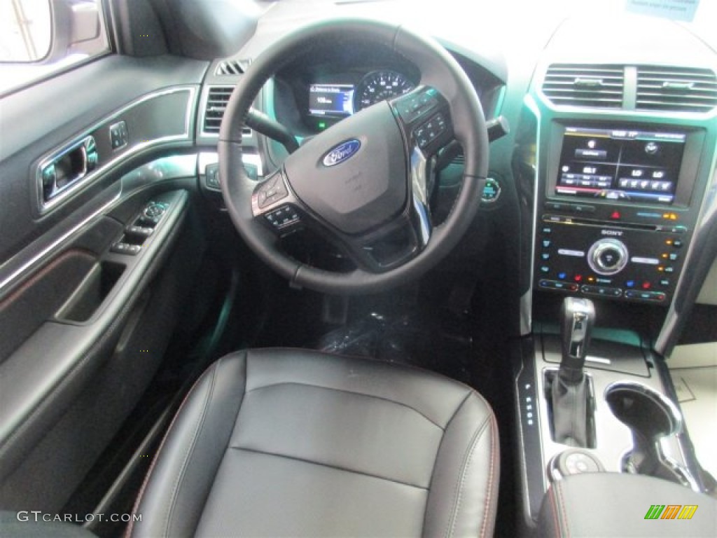 2016 Explorer Sport 4WD - Ingot Silver Metallic / Ebony Black photo #7