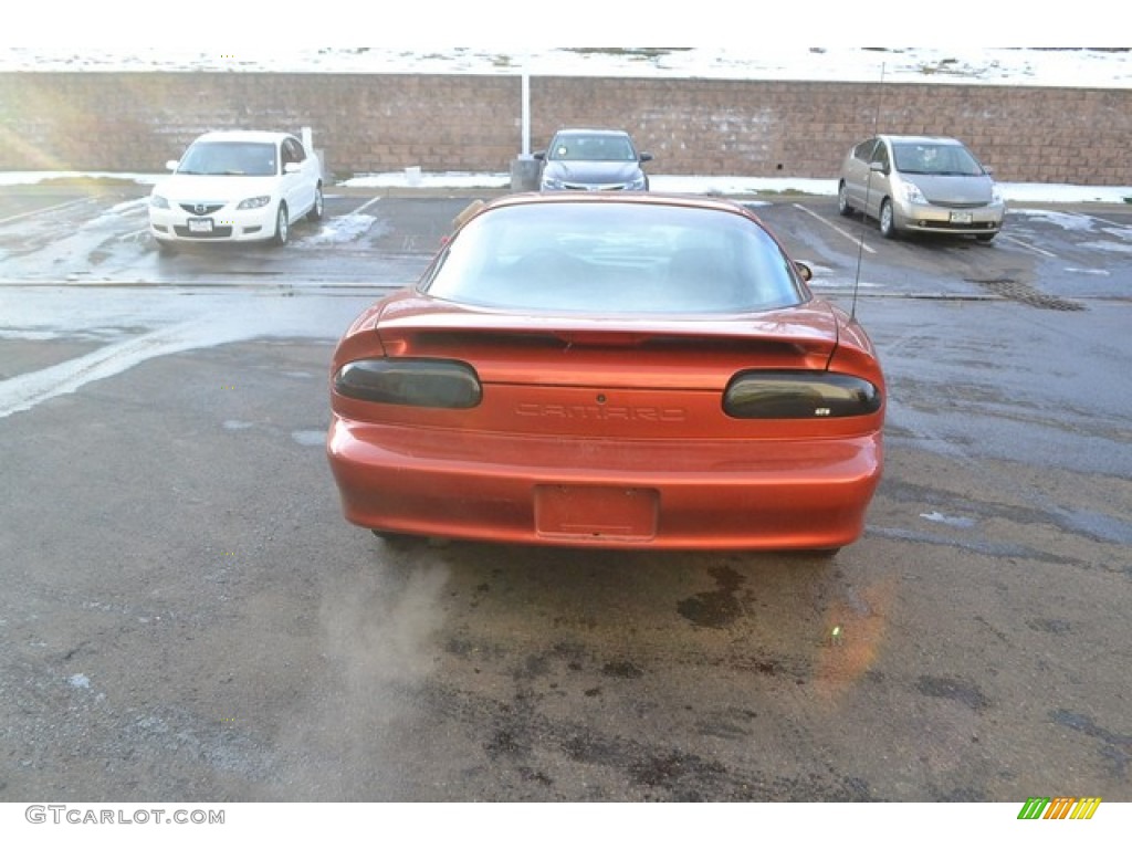 2002 Camaro Coupe - Sunset Orange Metallic / Ebony Black photo #3