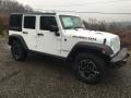 Bright White - Wrangler Unlimited Rubicon Hard Rock 4x4 Photo No. 2