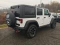 Bright White - Wrangler Unlimited Rubicon Hard Rock 4x4 Photo No. 3