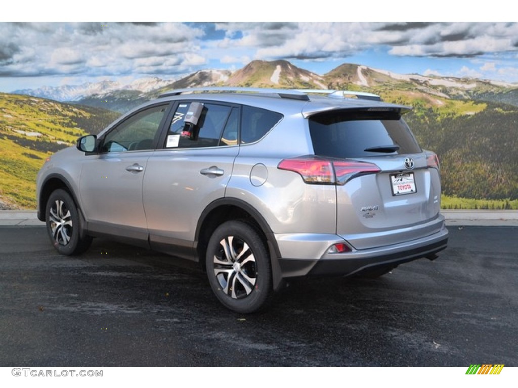 2016 RAV4 LE AWD - Silver Sky Metallic / Black photo #3