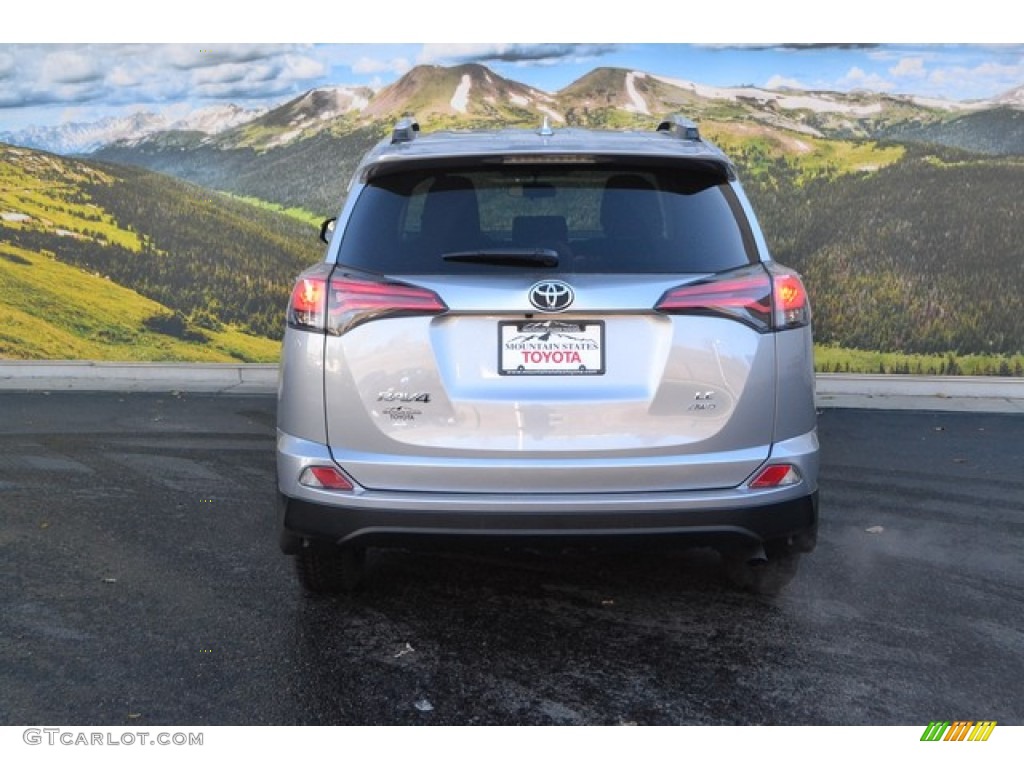 2016 RAV4 LE AWD - Silver Sky Metallic / Black photo #4