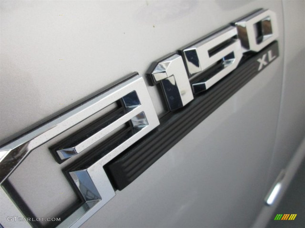 2016 F150 XL SuperCrew - Ingot Silver / Medium Earth Gray photo #4