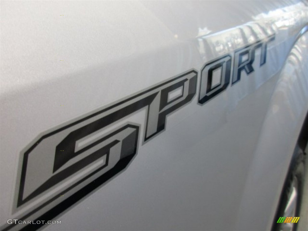 2016 F150 XL SuperCrew - Ingot Silver / Medium Earth Gray photo #9