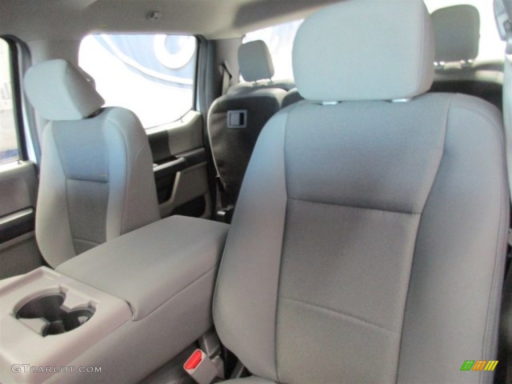 2016 F150 XL SuperCrew - Ingot Silver / Medium Earth Gray photo #10