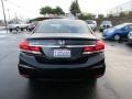 2015 Crystal Black Pearl Honda Civic LX Sedan  photo #6