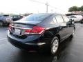 2015 Crystal Black Pearl Honda Civic LX Sedan  photo #7