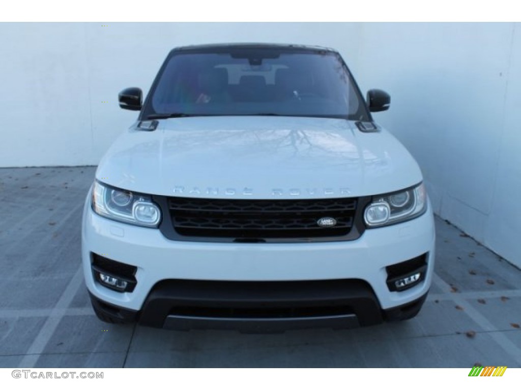 2016 Range Rover Sport Supercharged - Yulong White Metallic / Ebony/Ebony photo #3