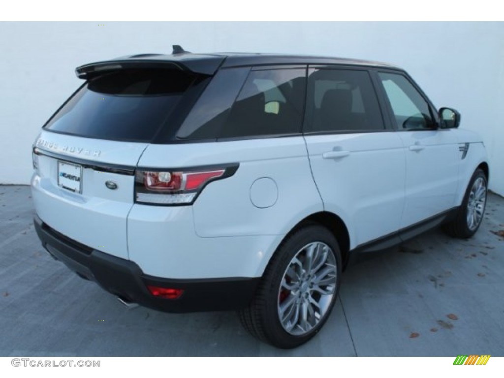 2016 Range Rover Sport Supercharged - Yulong White Metallic / Ebony/Ebony photo #5