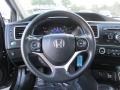 2015 Crystal Black Pearl Honda Civic LX Sedan  photo #14