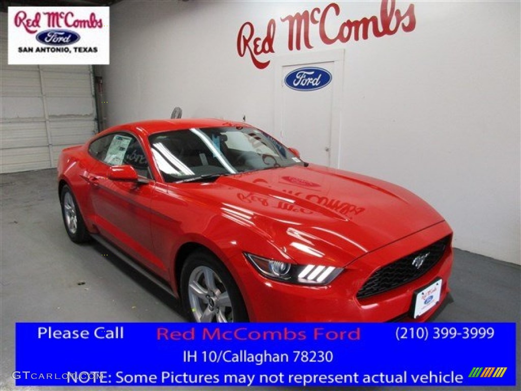 2016 Mustang EcoBoost Coupe - Race Red / Ebony photo #1