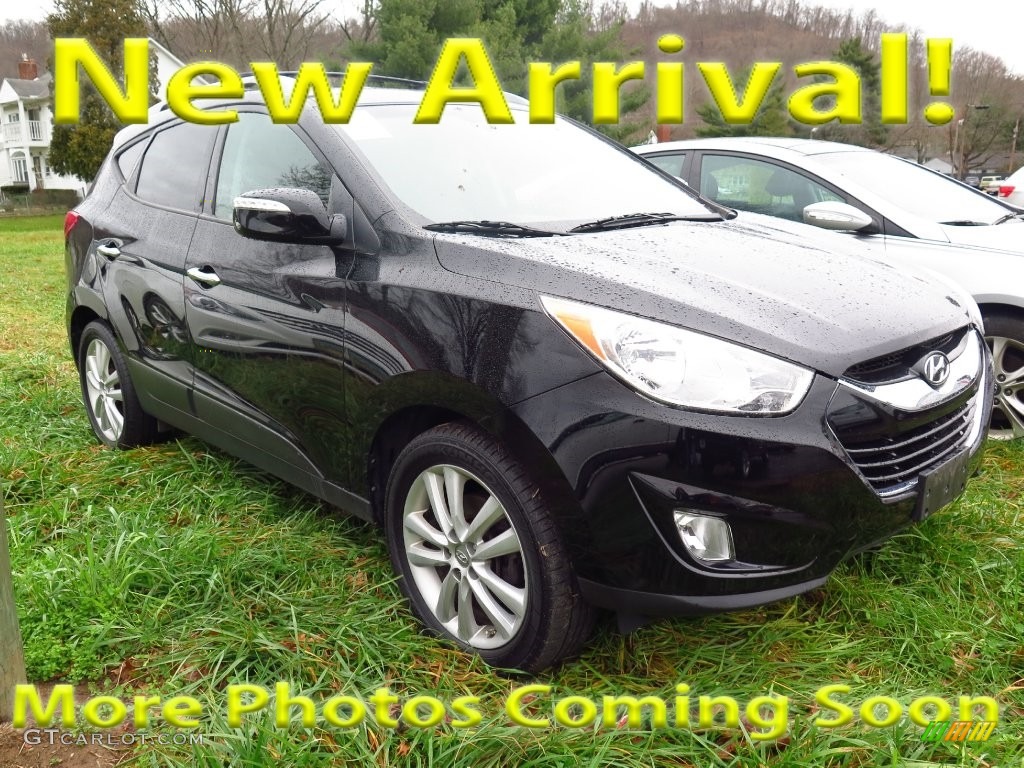 2012 Tucson Limited AWD - Graphite Gray / Taupe photo #1