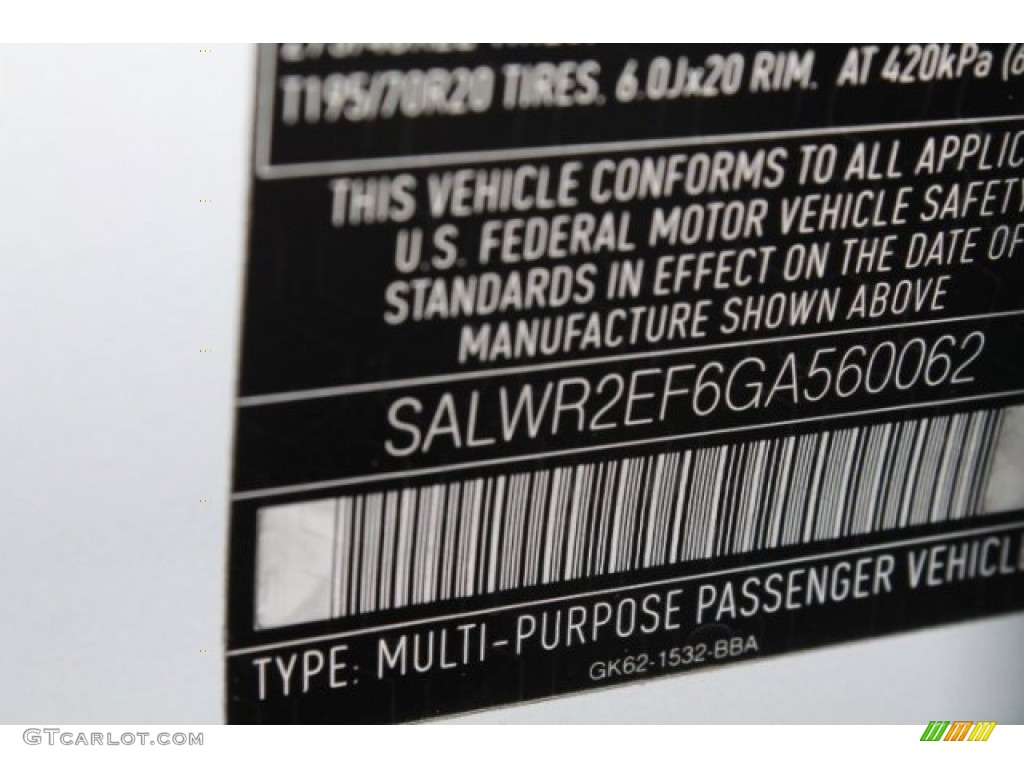 2016 Range Rover Sport Supercharged - Yulong White Metallic / Ebony/Ebony photo #29