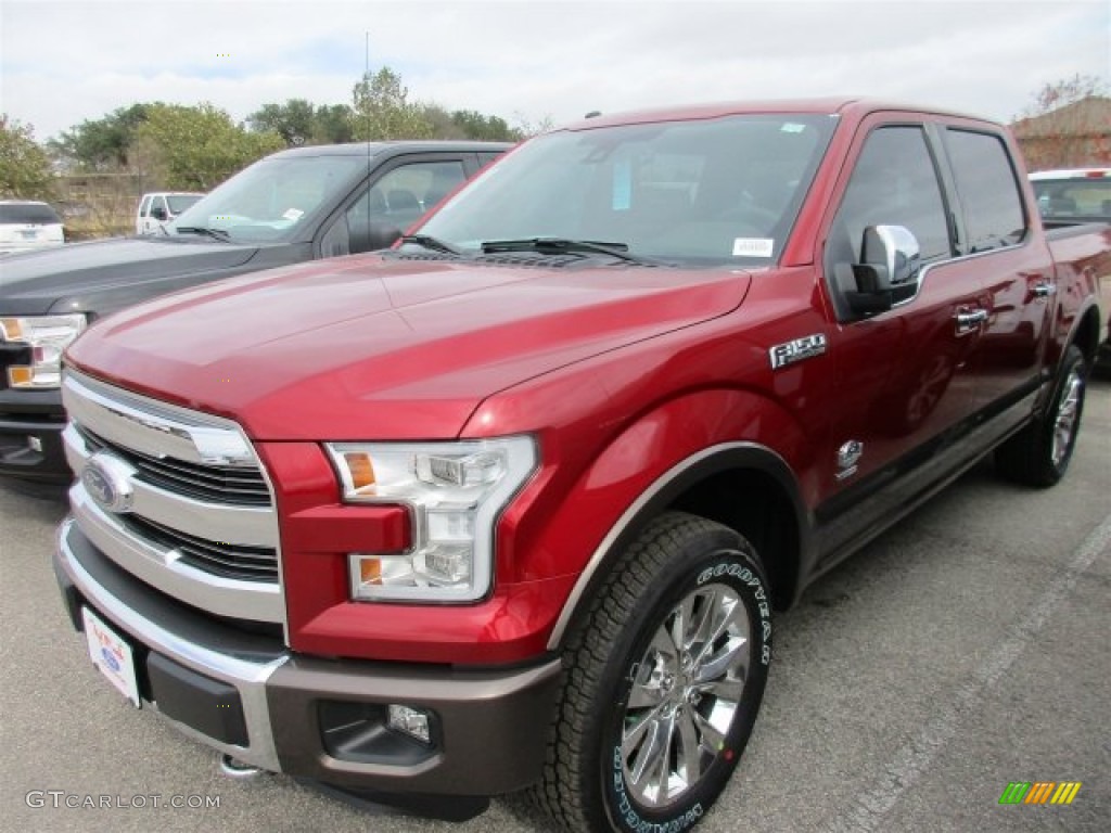 2016 F150 King Ranch SuperCrew 4x4 - Ruby Red / King Ranch Java photo #2