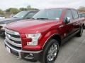 2016 Ruby Red Ford F150 King Ranch SuperCrew 4x4  photo #2