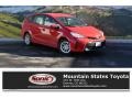 2016 Absolutely Red Toyota Prius v Two  photo #1