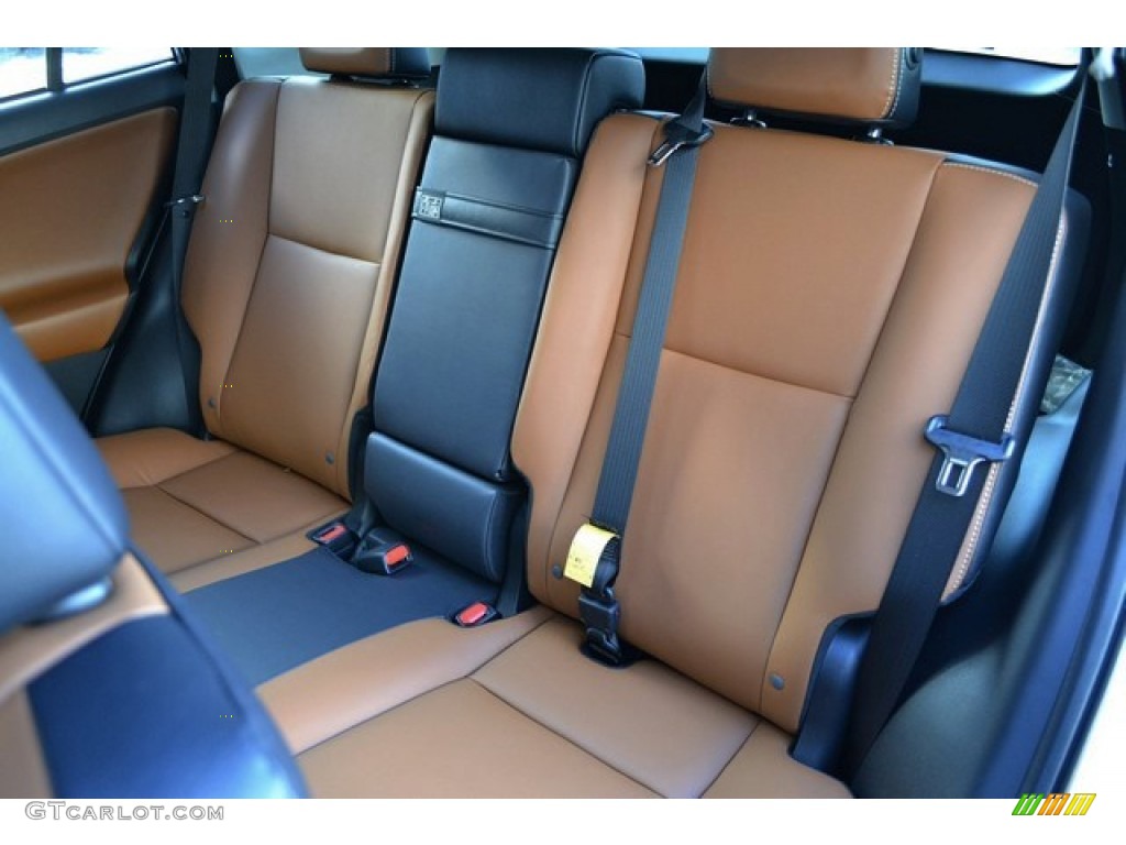 Cinnamon Interior 2016 Toyota RAV4 Limited Hybrid AWD Photo #109603375