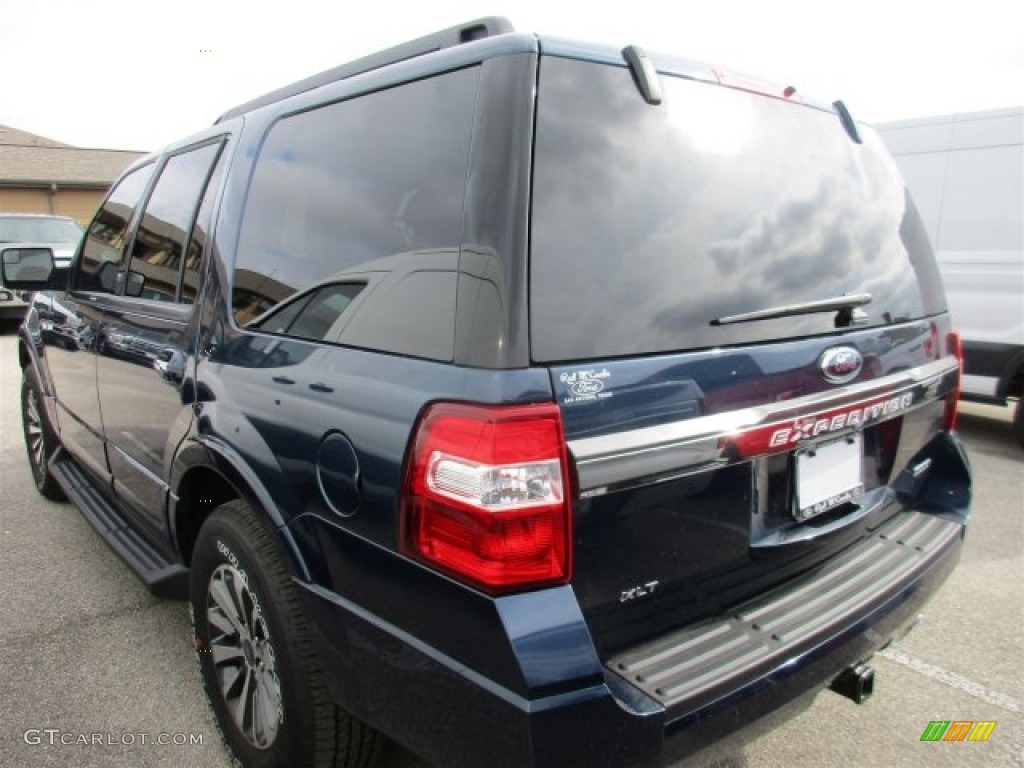 2016 Expedition XLT - Blue Jeans Metallic / Ebony photo #4