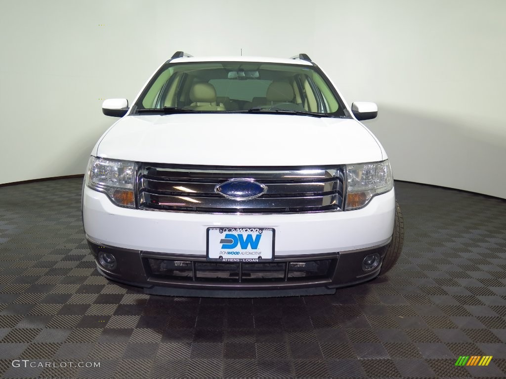 2008 Taurus X SEL AWD - Oxford White / Camel photo #2