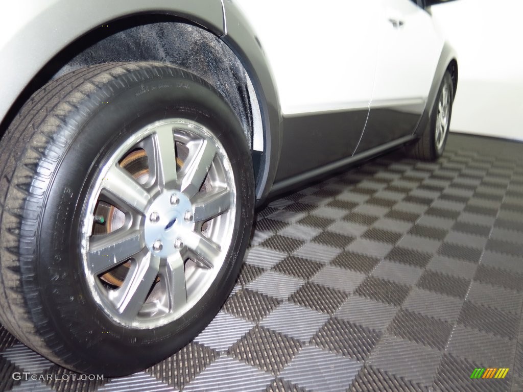 2008 Taurus X SEL AWD - Oxford White / Camel photo #9