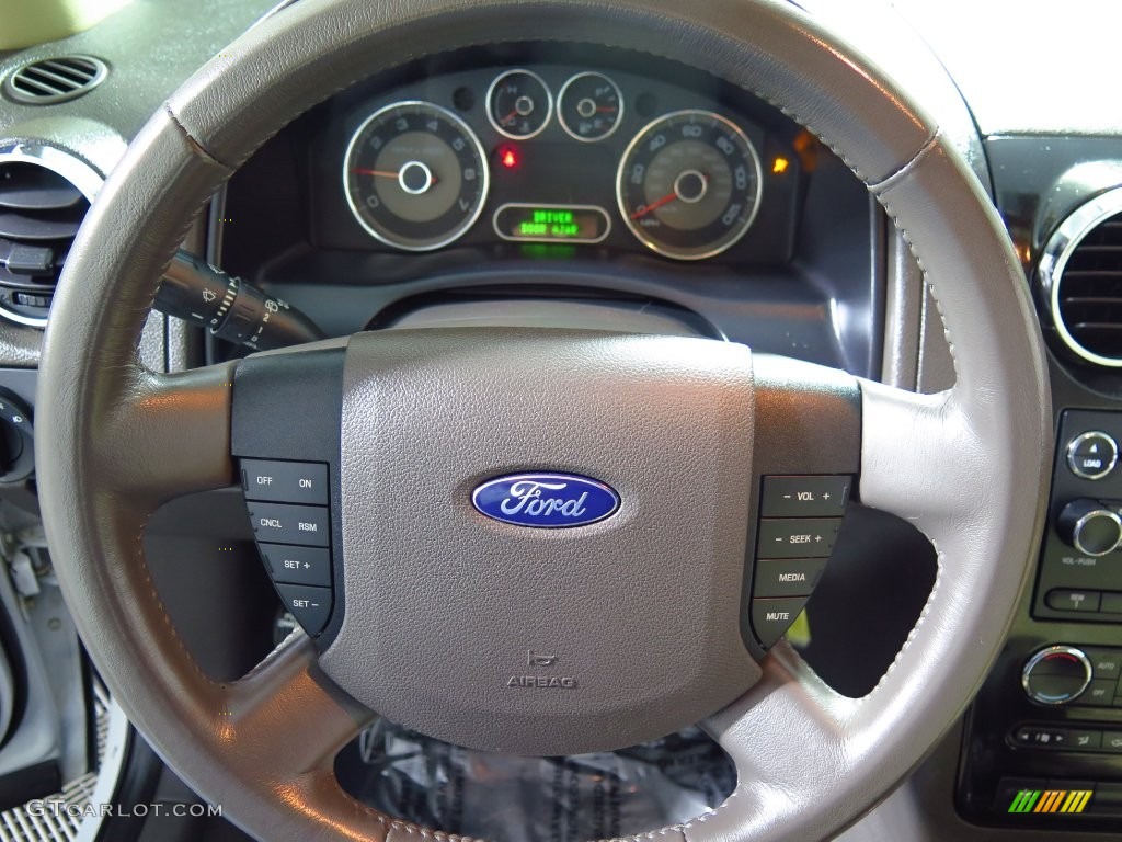 2008 Taurus X SEL AWD - Oxford White / Camel photo #16