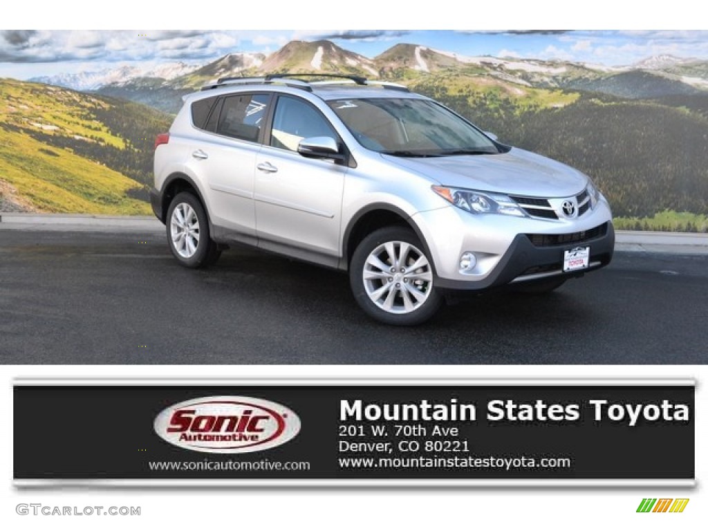 2015 RAV4 Limited AWD - Classic Silver Metallic / Ash photo #1