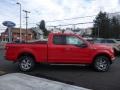 2016 Race Red Ford F150 XLT SuperCab 4x4  photo #4