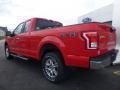 2016 Race Red Ford F150 XLT SuperCab 4x4  photo #8