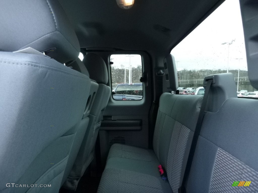 2016 F350 Super Duty XLT Super Cab 4x4 - Green Gem Metallic / Steel photo #13