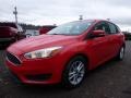 2016 Race Red Ford Focus SE Hatch  photo #8