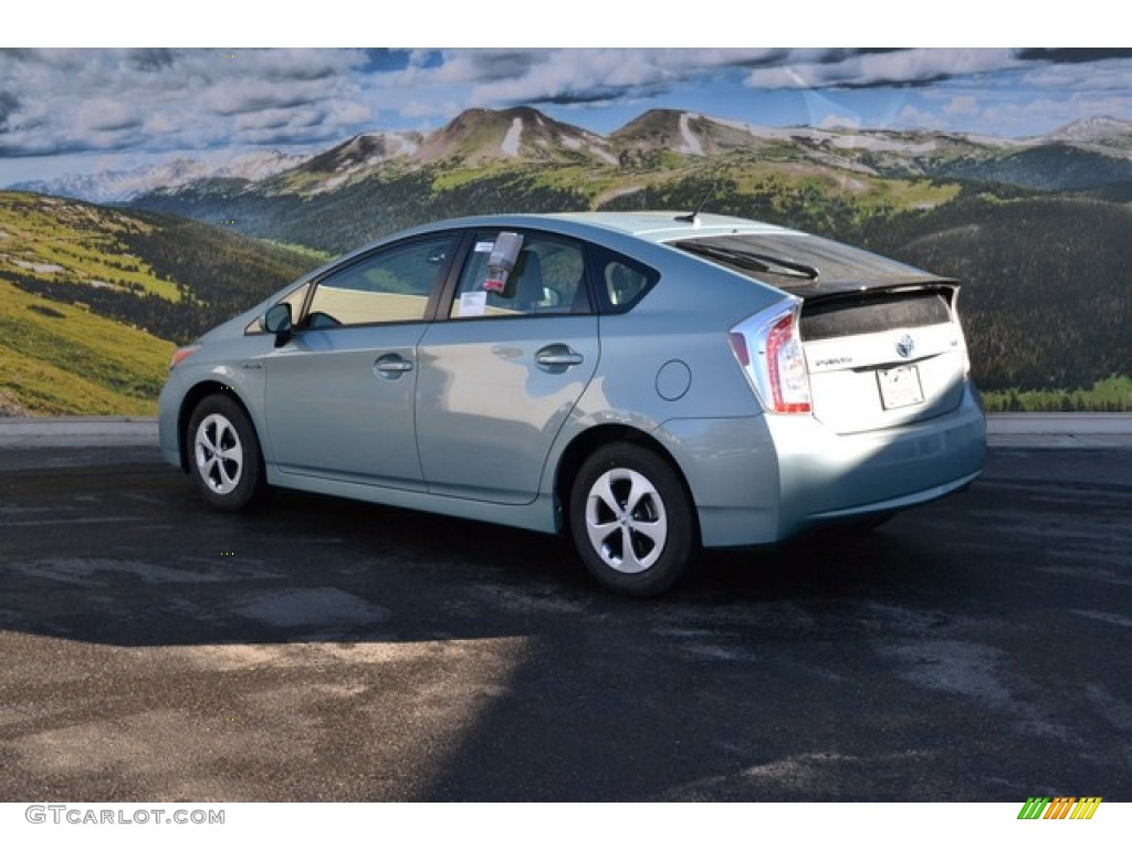 2015 Prius Four Hybrid - Sea Glass Pearl / Misty Gray photo #3