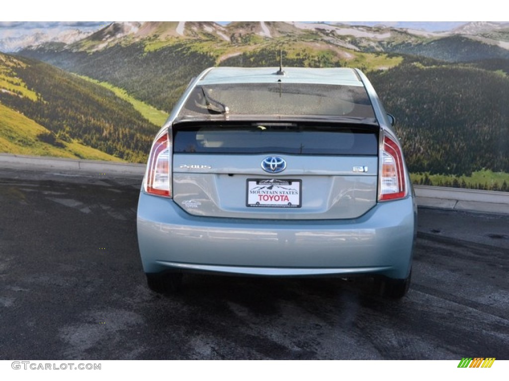 2015 Prius Four Hybrid - Sea Glass Pearl / Misty Gray photo #4